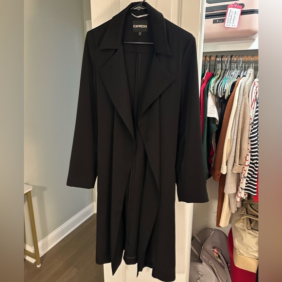 Black duster jacket - Picture 1 of 3